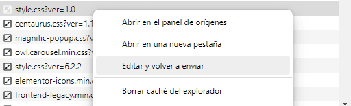 DevTools-Editar y Reenviar Solicitudes de Red-Itequia