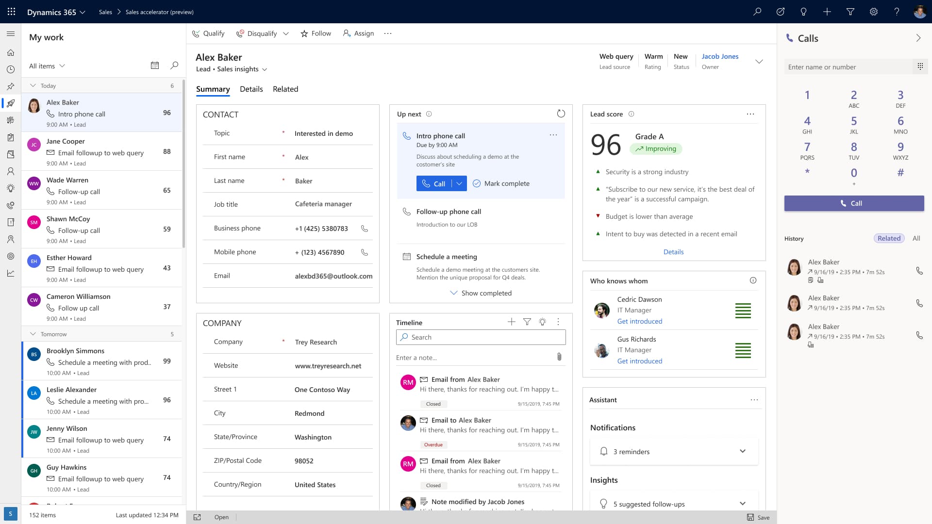 Dynamics Sales 365