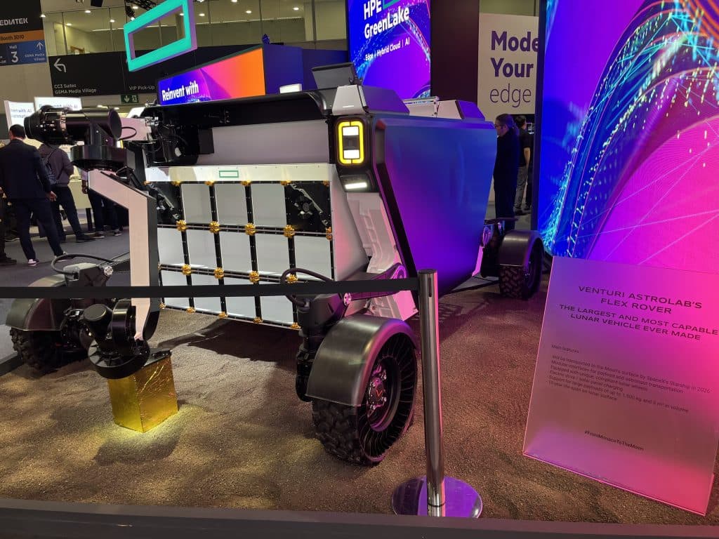 Perspectivas desde el MWC 2024_Rover de SpaceX que irá a la Luna en 2026