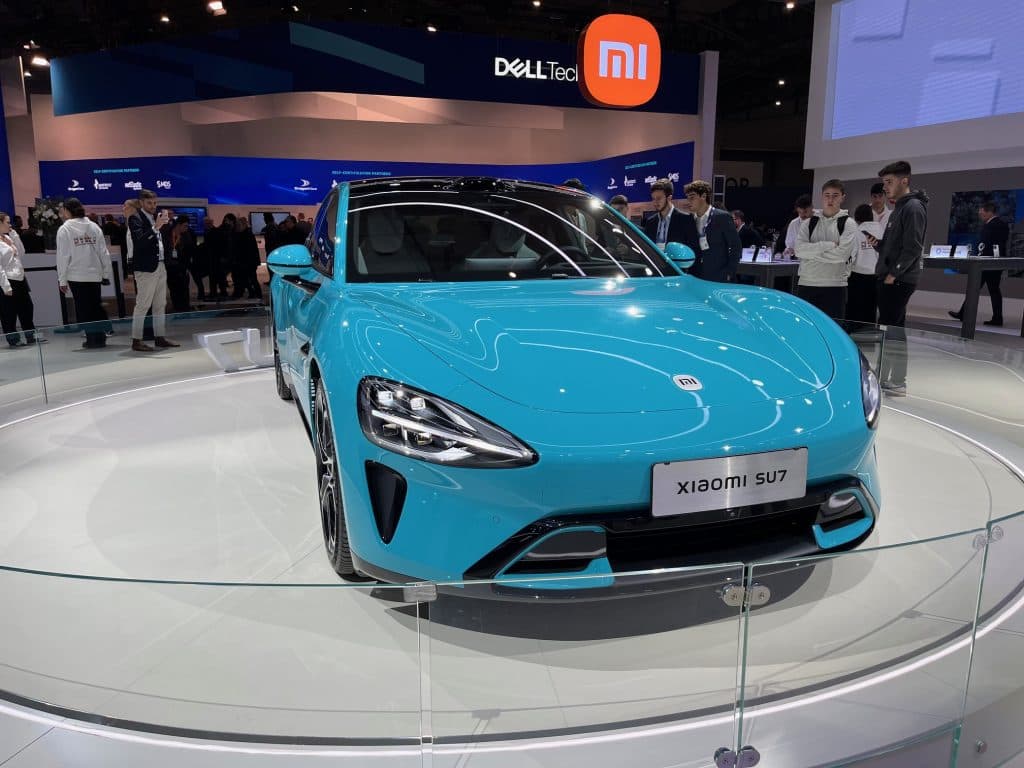 Perspectivas desde el MWC 2024_Xiaomi SU7