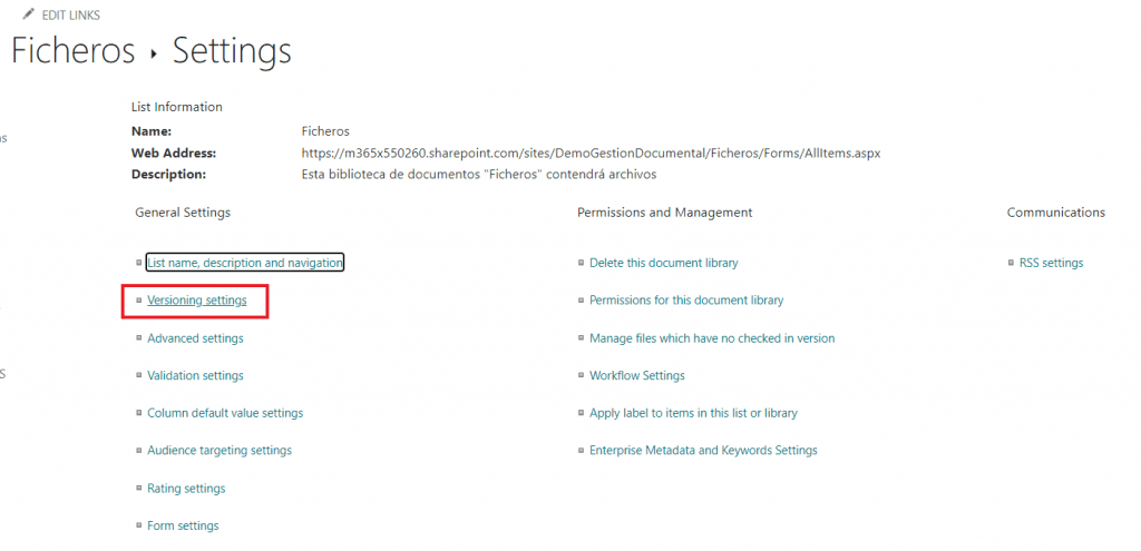 configuración-de-versiones-SharePoint-Itequia