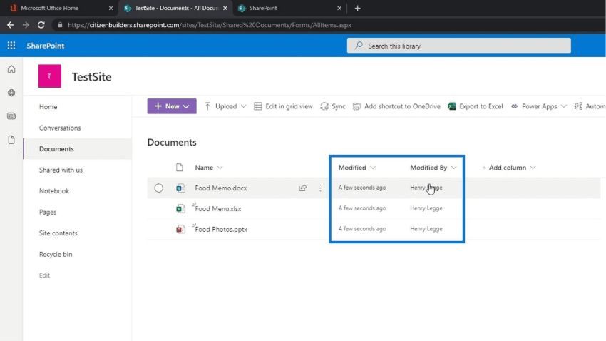Sharepoint Library.