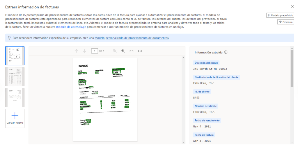 Extraer-Información-de-facturas-AI-Builder-Itequia