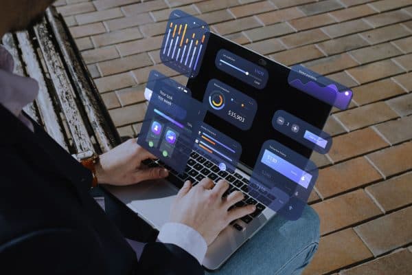 Header image introducing Deep Research as Azure’s scalable AI tool for large-scale investigation, featuring abstract tech-themed visuals