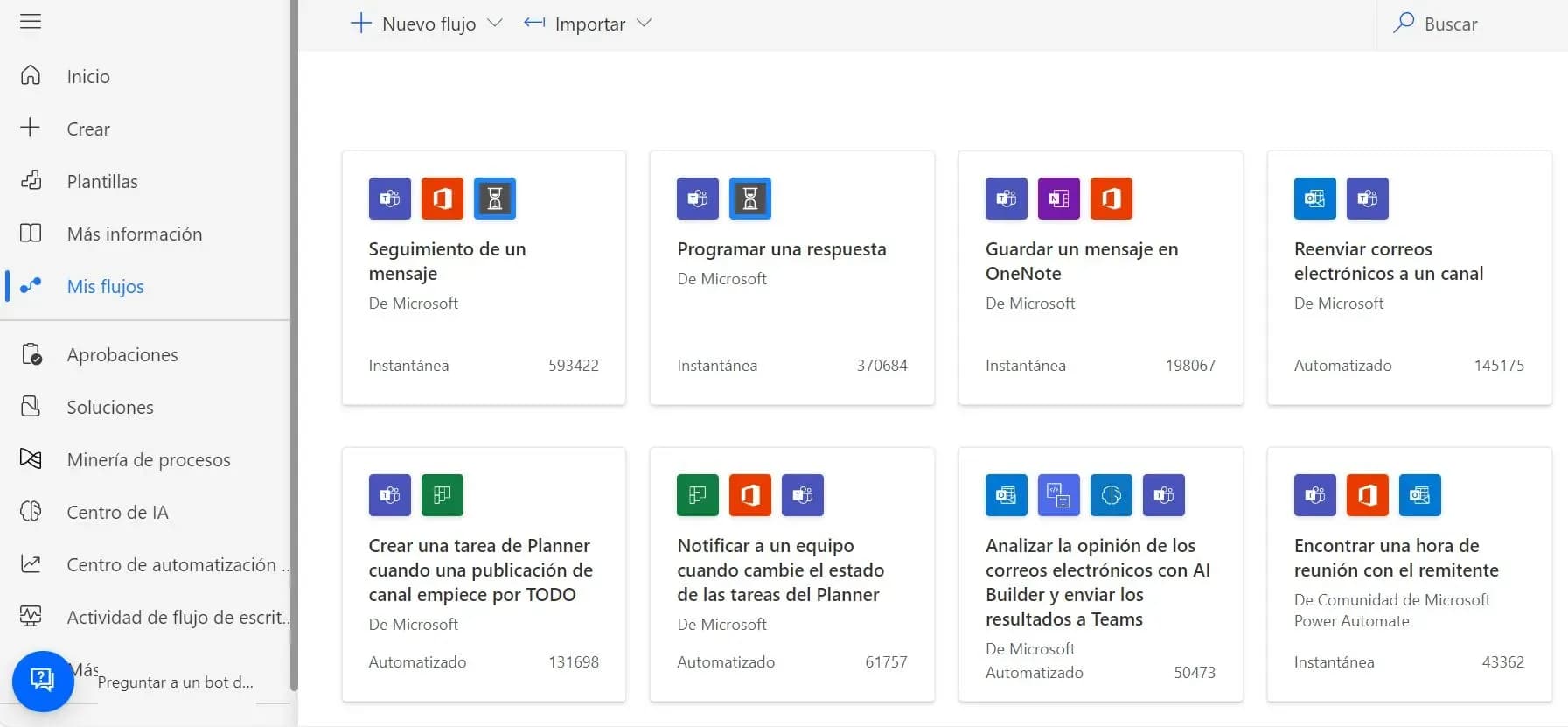 Flujos de trabajo con Power Automate-2