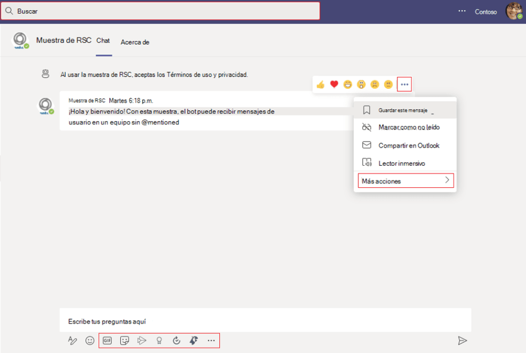 Inserción de Message Extension en Mixrosoft Teams_Itequia