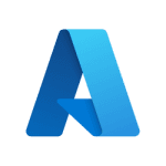 Stylized blue “A” logo representing Microsoft Azure cloud platform.